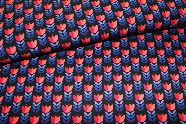 Jersey Feather Fan Blumen (10 cm)